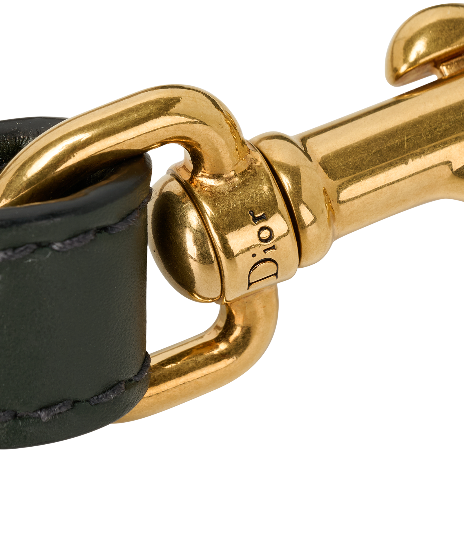 Christian Dior Guitar Strap, &pound;250, Accessories, Beige/Green, Canvas, Other view